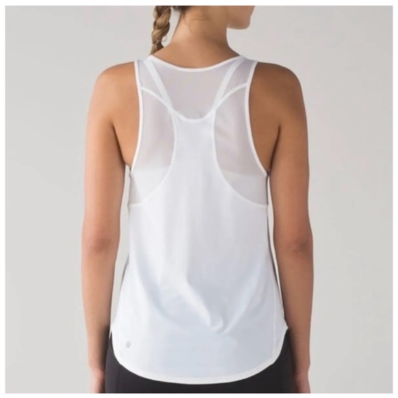 Lululemon White Sculpt Tank II, Size: 6 NWT - Picture 2 of 13
